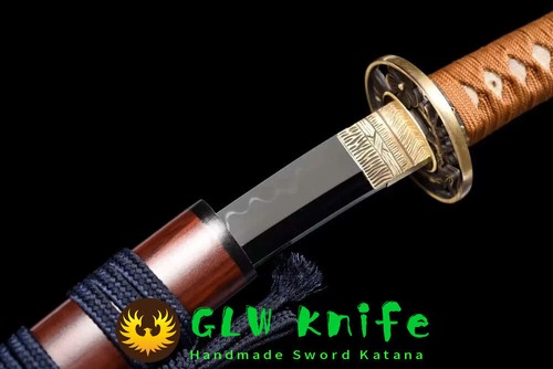 Cuchillo tradicional samurai japonés tanto combate lucha T10 hoja de acero afilado - Imagen 5 de 19