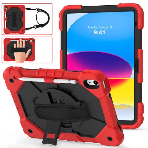 Funda para Apple iPad 11/10.ª generación 10,9" 2025 a prueba de golpes resistente con soporte cubierta - Imagen 61 de 79