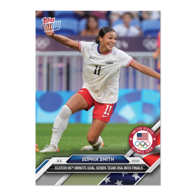 2024 Olympics Women's Us Soccer Team Players 2024 Topps Now