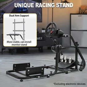 Marada Racing Simulator Cockpit Wheel Stand for Logitech G29 Thrustmaster Xbox