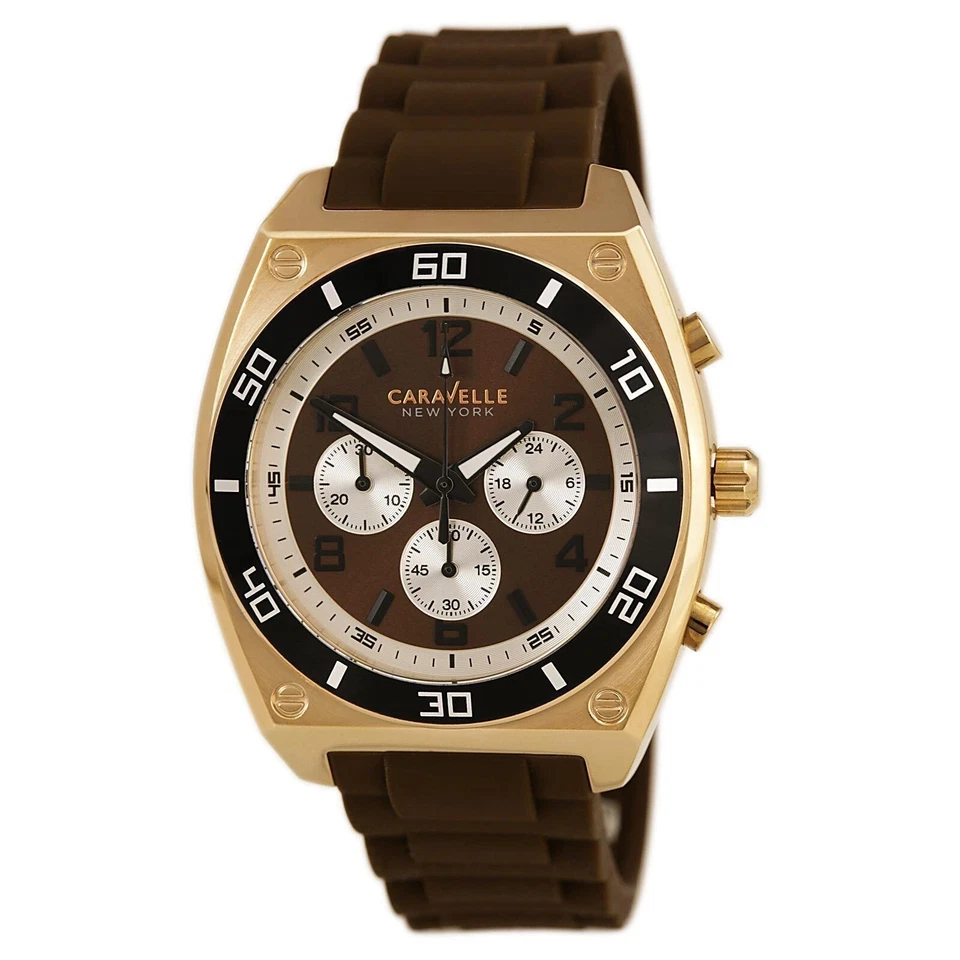 RELOJ DEPORTIVO CRONÓGRAFO HOMBRE CARAVELLE NEW York by bulova modelo 45a114 Foto 2 de 4