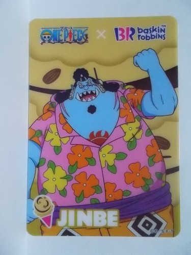 One Piece 31 Ice Cream Collaboration Card Nami Robin Hancock Zoro Baskin Robbins - Picture 12 of 23