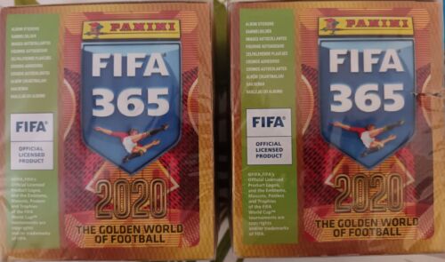 Panini   FIFA   365  2020 -  2 boîtes scellées de 50 pochettes soit 100 au total - Photo 1/4