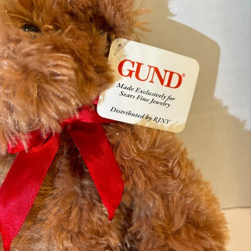 Oso de peluche vintage Gund Sears juguete para niños peluche marrón relleno juguete de peluche - Imagen 7 de 11