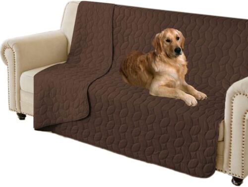 Reversible Waterproof Dog Cat Furniture Cover Pet Blanket for Coach Sofa Bed - Picture 21 of 35