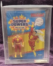 1986 SHAZAM AFA 90Y Kenner DC SUPER POWERS Canada 33 Back Series 3 RARE PRISTINE