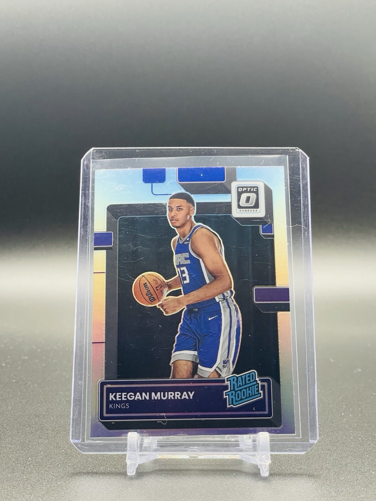 2022 Panini Donruss Optic - Silver Prizm #214 Keegan Murray (RC)