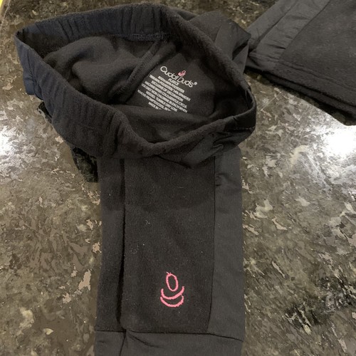 new GIRLS warm Insulated layers CUDDL DUDS 2 pc Polyester Fleece Black  4/5 Xs - Picture 6 of 9