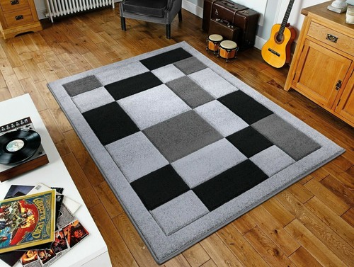 New Squares Design Soft & Thick High Quality HAVANA Rugs with Beautiful colours - Picture 47 of 77