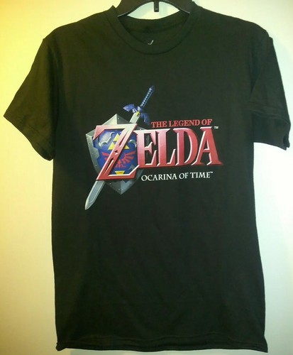 SMALL Officially Licensed Nintendo The Legend of Zelda Ocarina of Time S t Shirt - Picture 6 of 7