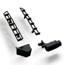 Tekno |78989 Scania 3 serie stairs, airtank, toolbox  1:50 Scale Truck Parts