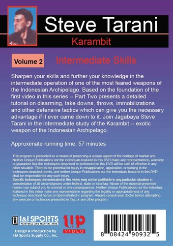 3 DVD Set Indonesian Karambit Knife - Indonesian Exotic Weapon Steve Tarani - Bild 3 von 4