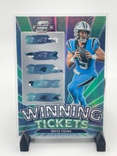 2023 Contenders Optic Bryce Young Silver Prizm Winning Tickets Rookie RC #WT8