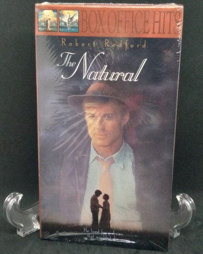 The Natural (VHS, 1984, Full Screen) New & Sealed Box Office Hits Robert Redford