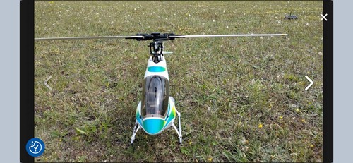 Hirobo Remote Control Nitro Helicopter - Picture 3 of 5