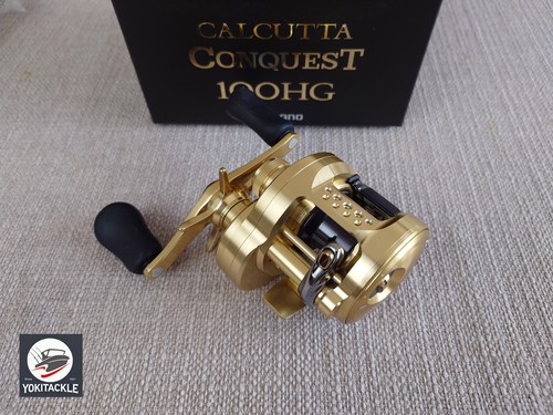 Carrete de fundición Shimano 21 CALCUTTA CONQUEST 100HG DERECHO envío desde JAPÓN - Imagen 4 de 9