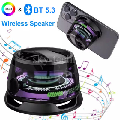 Magnetic Mini Bluetooth Speaker Portable G200 Holder Wireless Bluetooth Speaker