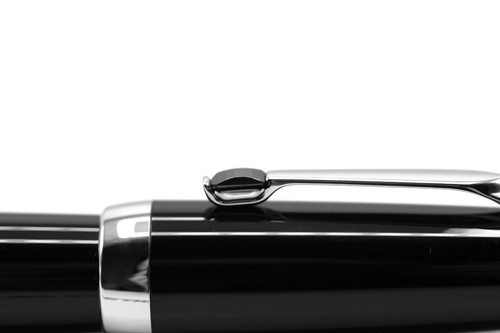 Montblanc Boheme Noir Rollerball Fineliner / Id.: 5098 / Onyx / Platiniert / NEU - Bild 9 von 10