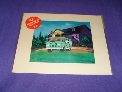 Celular de producción de animación original de Teenage Mutant Ninja Turtles, certificado de autenticidad sellado de los años 80 - Imagen 1 de 2