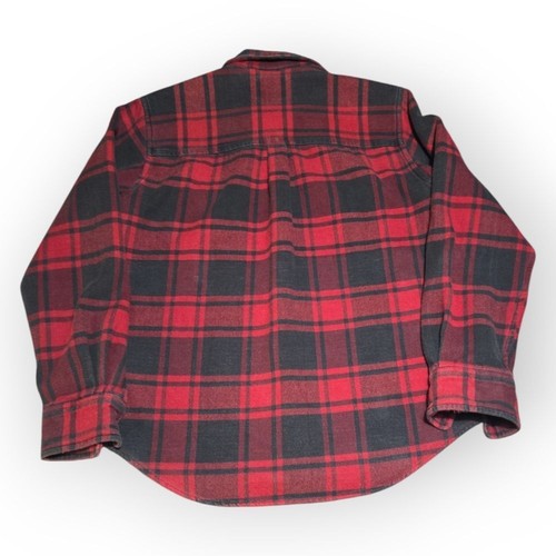 Ursus Bape by A Bathing Ape Baumwoll Flanell Hemd Rot & Vintage Schwarz Gr. 02 M - Bild 10 von 10
