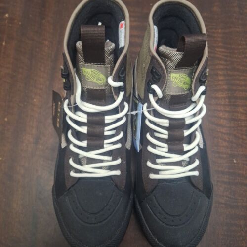 Vans Sk8 Hi Gore-Tex MTE-3 Waterproof Boots Size 8 Black Brown - Picture 3 of 6