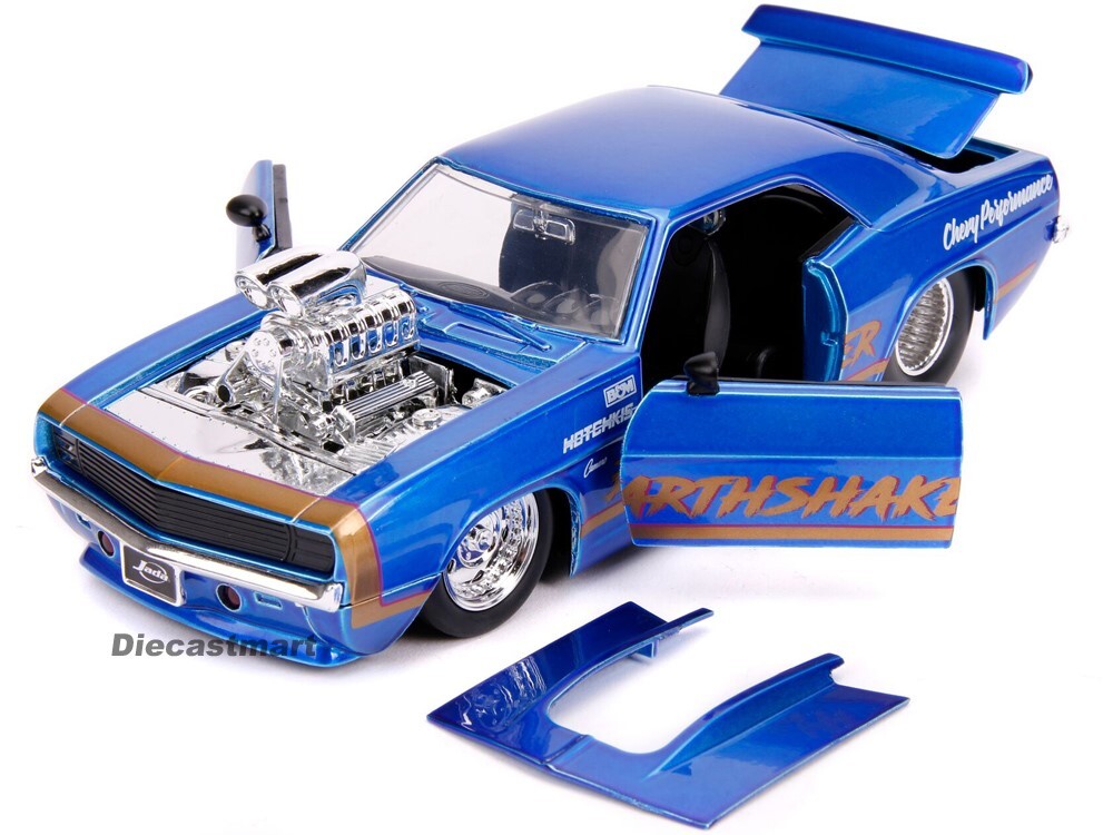 Jada 1:24 Big Time Muscle 1969 Chevrolet Camaro Diecast