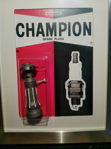 SUCKLORD STAR WARS DROID CHAMPION SPARKPLUG SUCKADELIC BOOTLEG ONE OFF PANEL - Bild 2 von 2