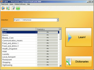 LingvoSoft FlashCards 2016 English /<-/> Russian for Windows
