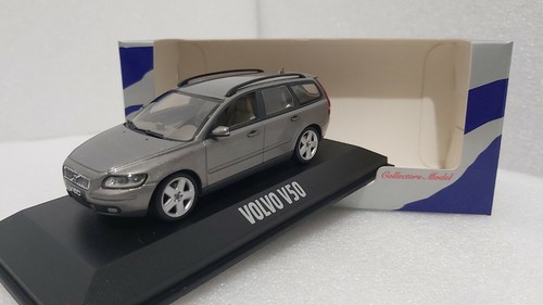 Volvo V50 Estate 2003 Dark Grey 1:43 Minichamps Dealer Edition - Picture 1 of 10