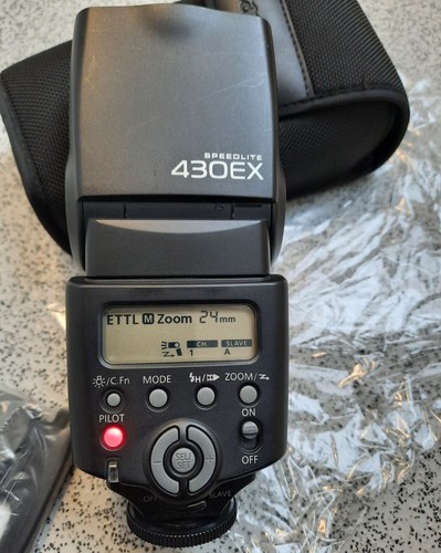 Canon Speedlite 430EX Shoe Mount Flash- For Canon EOS DSLR Cameras - Picture 2 of 9