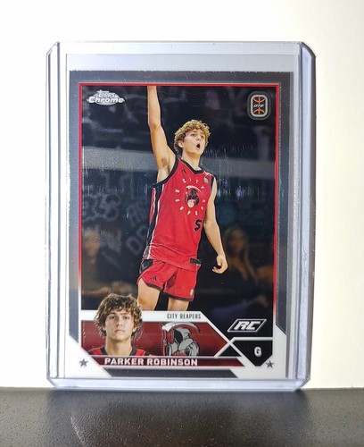 Parker Robinson Rookie Card 2023-24 Topps Chrome Overtime #66 City Reapers - Picture 1 of 2