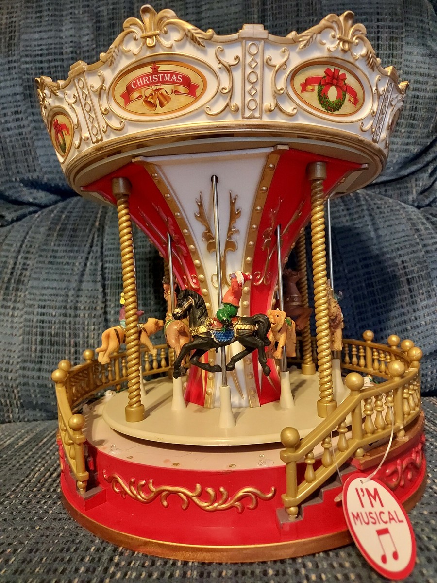 Merry go round, lights up, musical | eBay