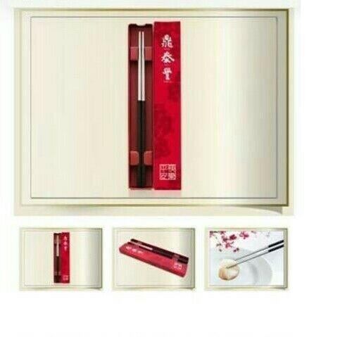 Din Tai Fung Xiao Long Bao Chopsticks Gift Set SAE 304 Stainless Steel - Picture 3 of 14