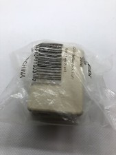 New RJ11 6P4C Modular Surface Dual Jack-Ivory  