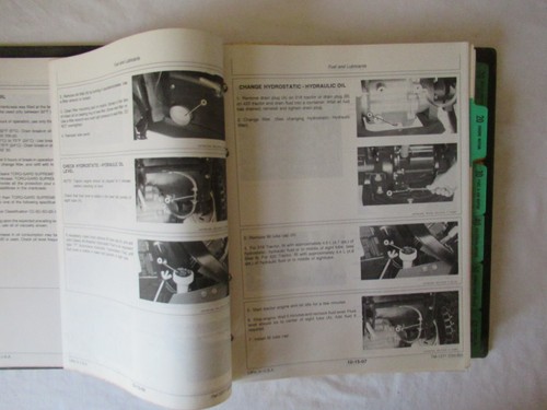 1982 John Deere 420 318 lawn tractor technical manual operation & tests TM-1277 - Picture 3 of 12