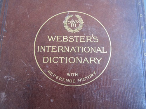 Webster's International Dictionary 1906 with Reference History - Picture 3 of 14