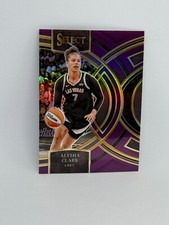 2024 Panini Select WNBA Alysha Clark 102 Premier PURPLE PRIZM /149