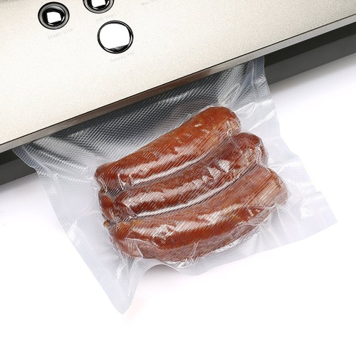 500 8"x12" Quart Vacuum Sealer Embossed Bag Sous Vide Kitchen Food Saver Storage - Picture 5 of 11