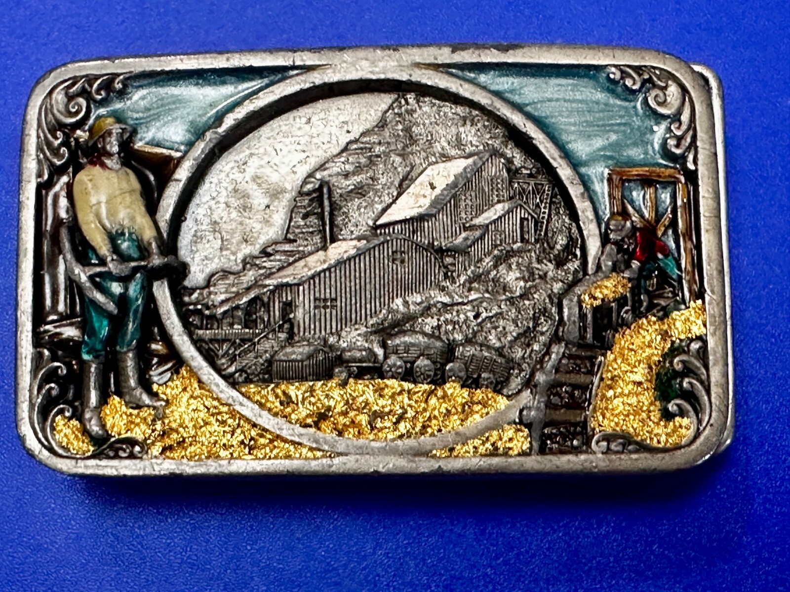 Underground Miners Processing Mill Historical Vin… - image 2