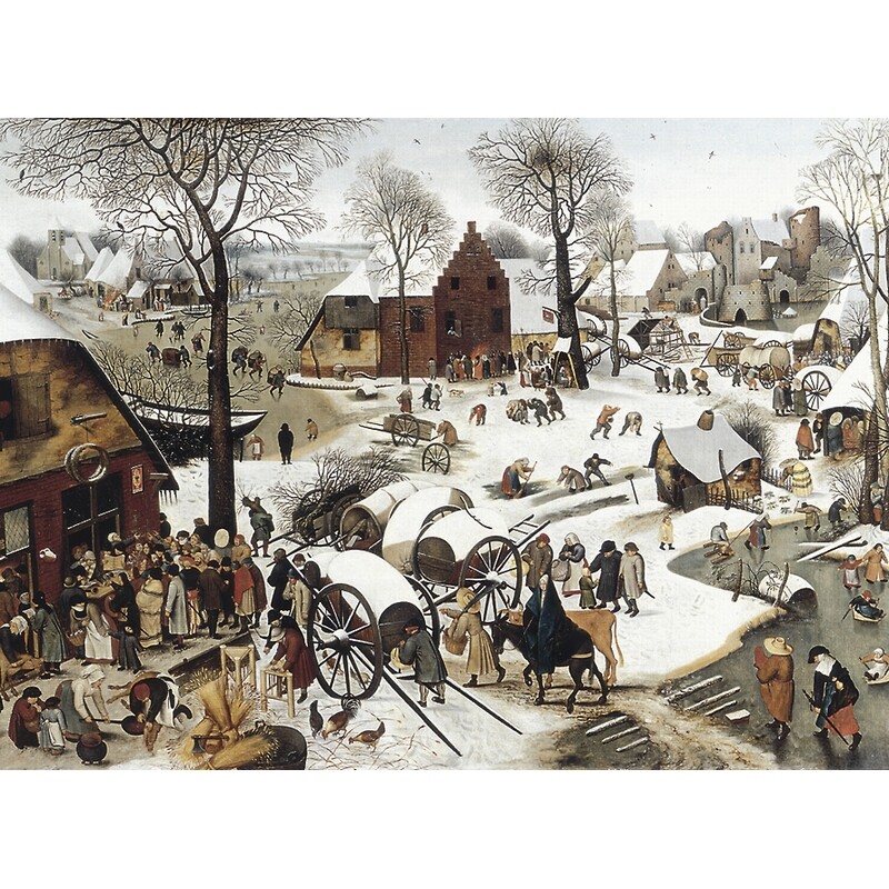 Puzzle 200 pièces Brueghel Le dénombrement de Bethléem (5573) Puzzle 200 pièces Brueghel Le dénombrement de Bethléem (5573)