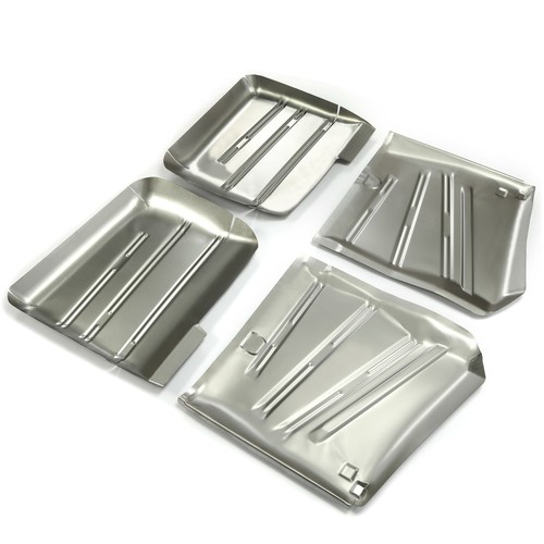 4 Set Floor Pans For 1958 Chevrolet Impala Bel Air Biscayne Delray - Picture 11 of 15