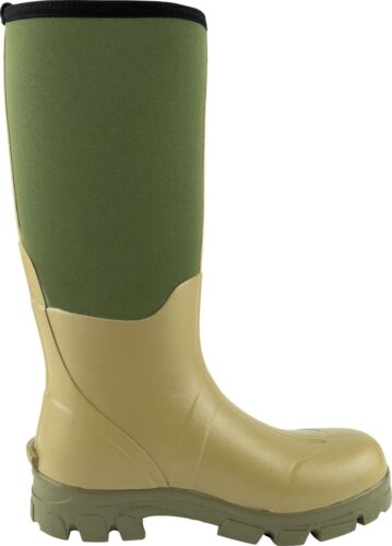BOTAS JACK PYKE ASHCOMBE NEOPRENO WELLINGTON PARA HOMBRE WELLIES REINO UNIDO 6-12 CAZA VERDE - Imagen 4 de 8