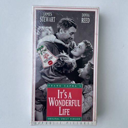 Its a Wonderful Life (VHS, 1993, Uncut) NEW SEALED *Includes Music Video* - Picture 1 of 4
