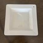 Nora Fleming Pinstripes Napkin and Candy Holder. 8.25” Square. New Without Box