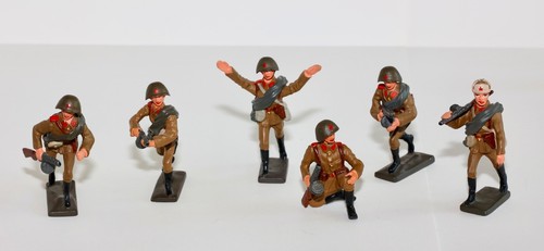 Lineol USA Metal WWII Russian Infantry Soldiers - 18 Piece Collection - Picture 3 of 7