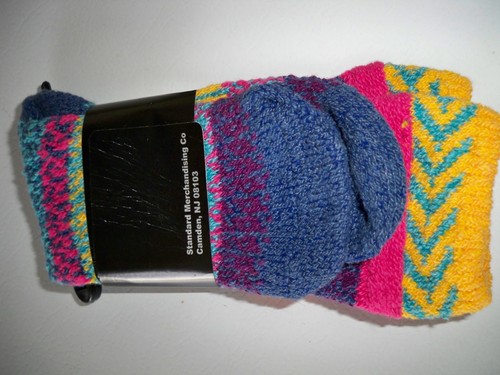 Nouvella multi-colored striped FOXRIVER crew Sm Women's4-6 1/2,men's3-5 1/2 - Picture 17 of 24