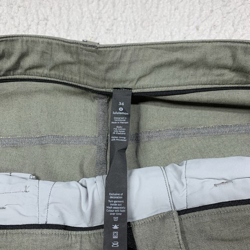 Lululemon ABC Pants Mens 34 Green LM5670S Performance - Picture 5 of 17