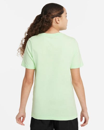Nike Sportswear Older Kids' T-Shirt, Vapour Green, Medium - Picture 3 of 3