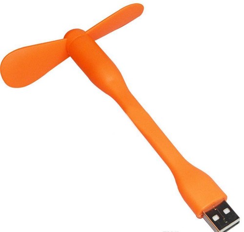 USB POWER COOLING Mini FAN for Keyboard NOTEBOOK Laptop PC Desk Flexible Travel - Picture 3 of 12