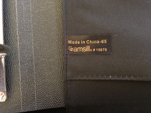 Samsill 15670 Sterling Zipper Binder Portfolio - Letter 8.5" X 11" - Handles - Picture 7 of 11